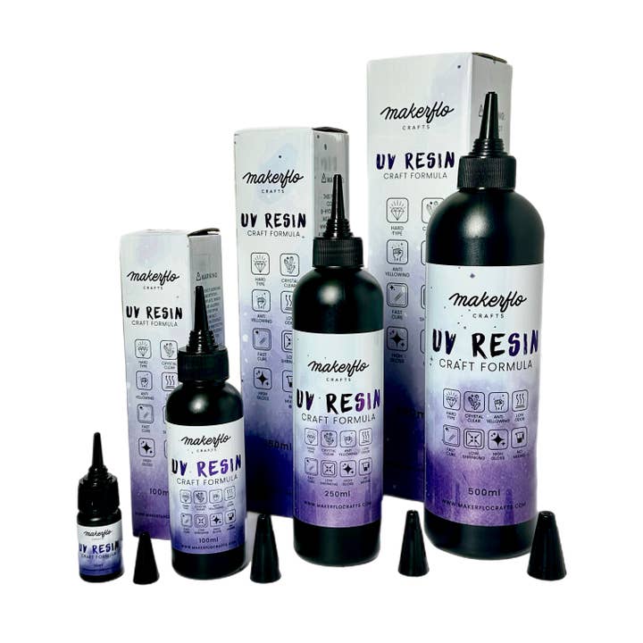 MakerFlo - Wholesale DIY Craft Kit - Makerflo UV Resin Craft Formula Ultraviolet Curing Resin