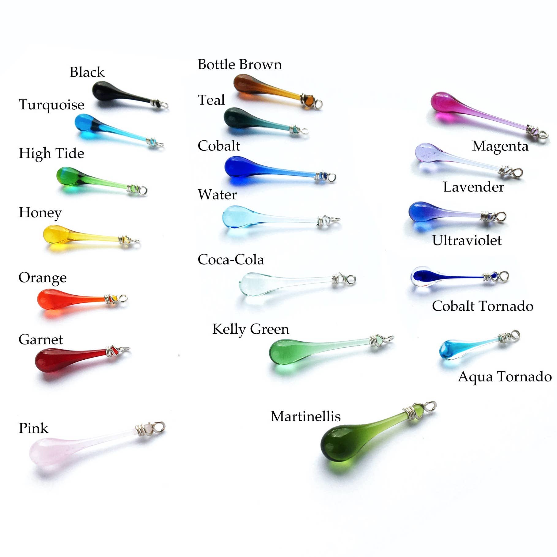 Sundrop Jewelry - Wholesale Pendant/Charm Necklace - Asymmetric Necklace with Loops of Silver Ribbon12