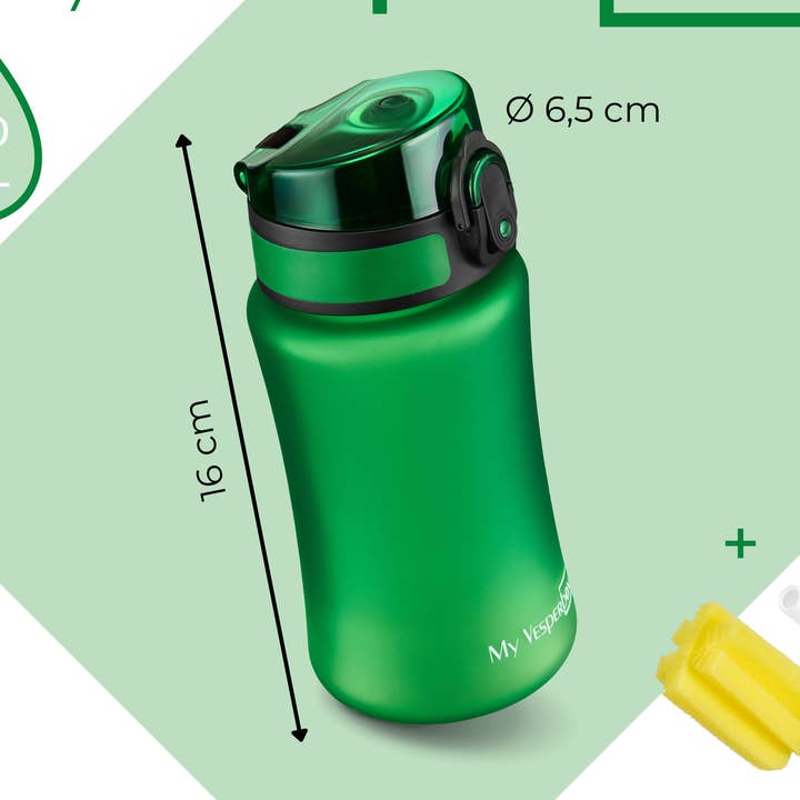 Gourde MyVesperbox Minny 300 ml verte pour la vente par Myvesperbox