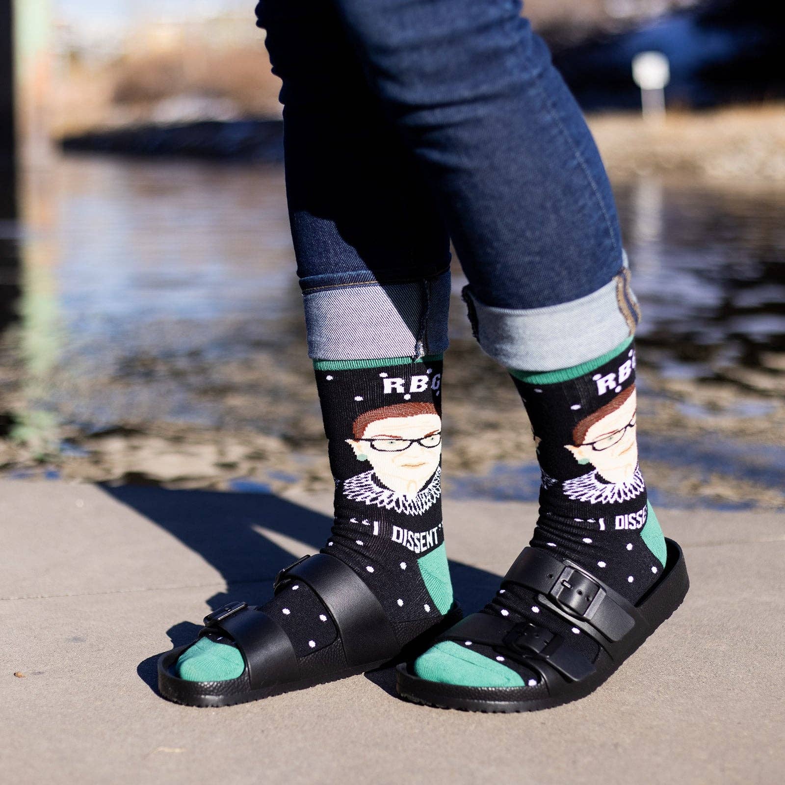 Lavley - Wholesale Socks - Women's - RBG “I Dissent” Socks6