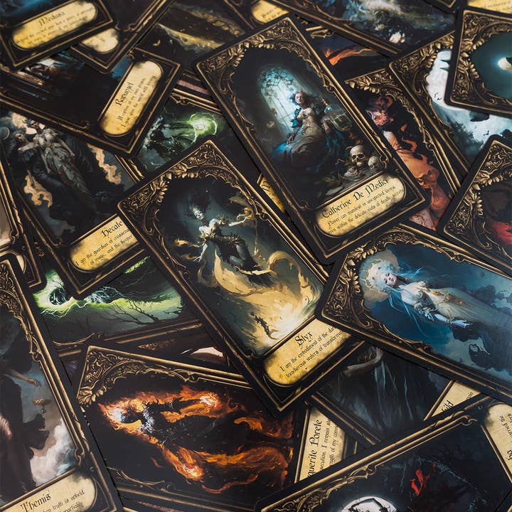 Erethereal - Wholesale Tarot Cards - Obsidian Veil Oracle Deck (Collector's Edition)