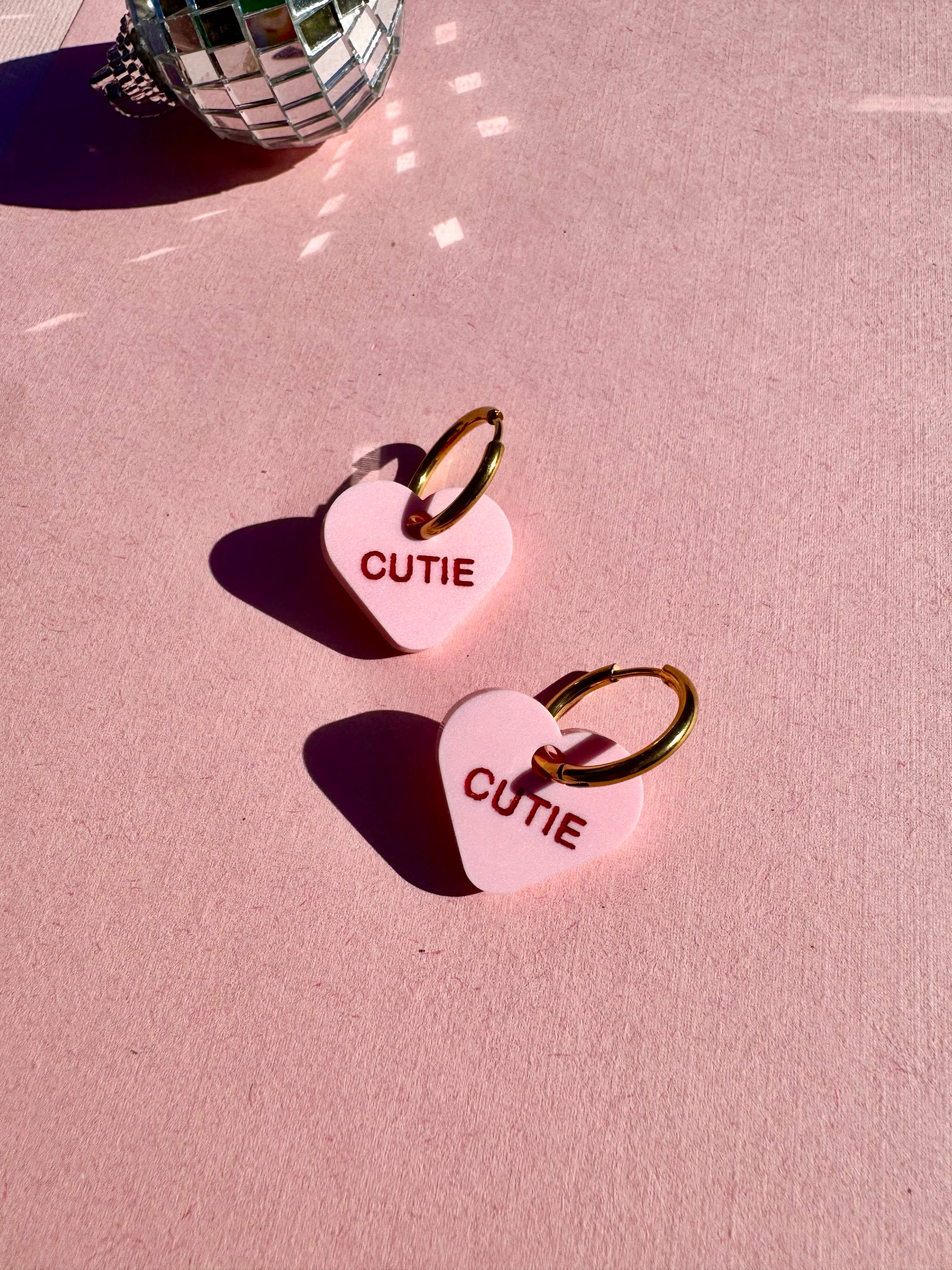 Not Picasso - Wholesale Dangle Earrings - Candy Sweetheart Minis6