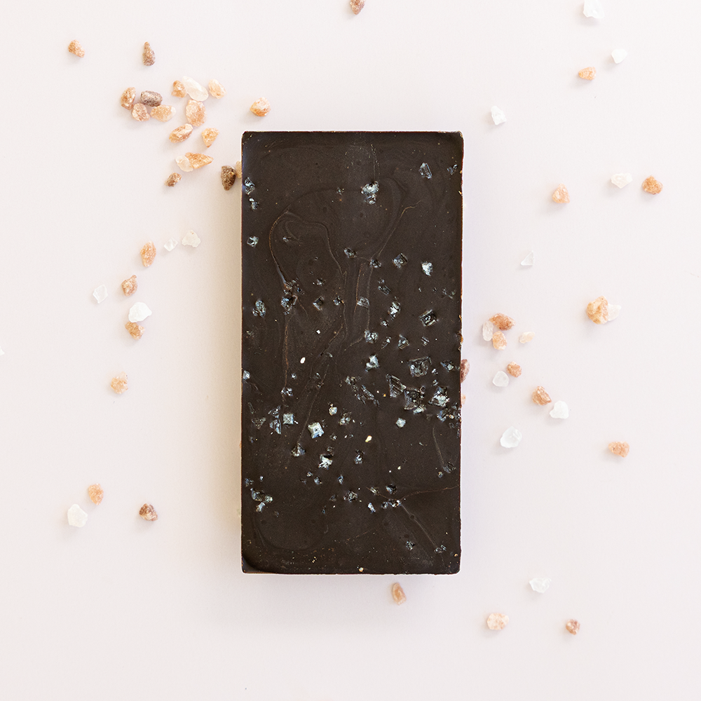 BELOVD chocolate - Wholesale Chocolate Bar - Salt of the Earth Cocoalina vegan, dark Chocolate Bar1