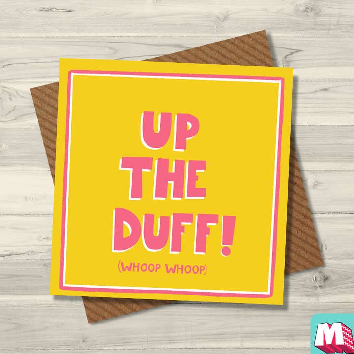 Up The Duff! for wholesale by Maktus