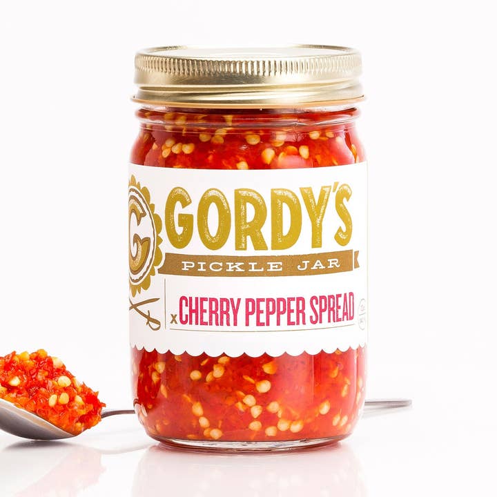 Tartinade aux poivrons pour la vente par Gordy's Pickle Jar