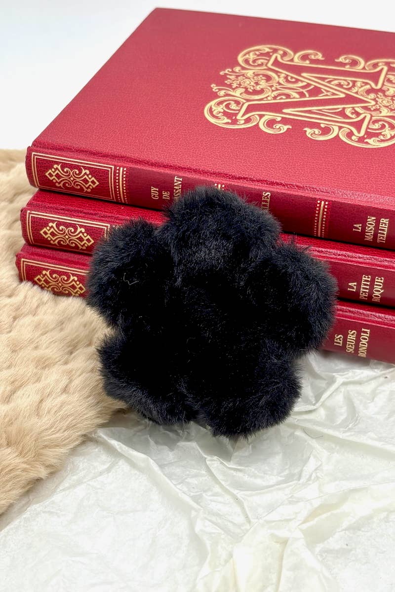 BYREN | ÉLINE L'ATELIER - Wholesale Hair Accessories Set - Women's - Faux fur hair clip YH205YJ0