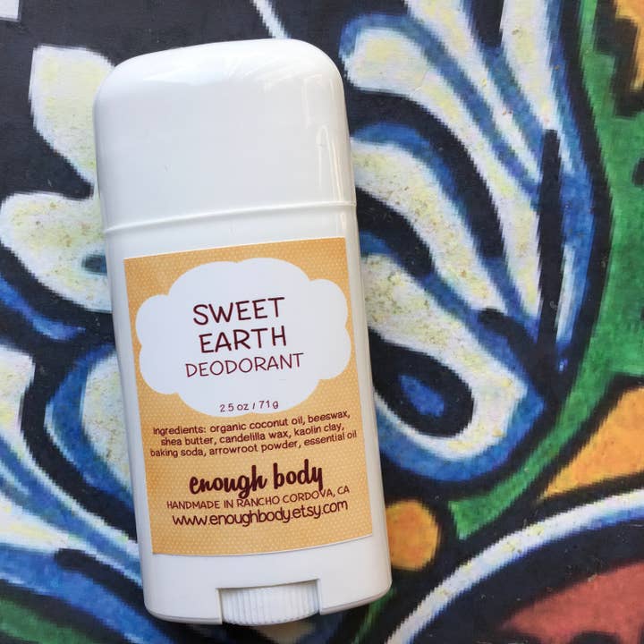 Sweet Earth Natural Deodorant Stick for wholesale by Enough Body