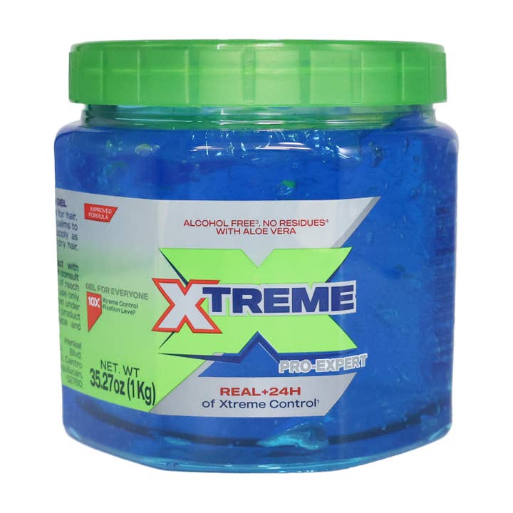 Xtreme Wet Line Styling Gel Blue, 35.27 Oz. for wholesale by KT Supply