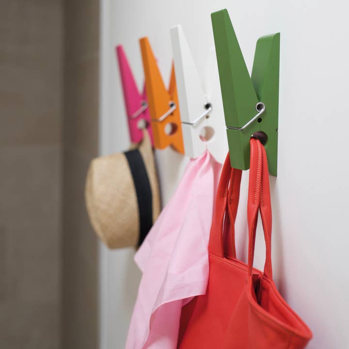 Mat Orange ABS und Edelstahl Mantelhaken Orange – PINCE ALORS für den Großhandel auf Faire5