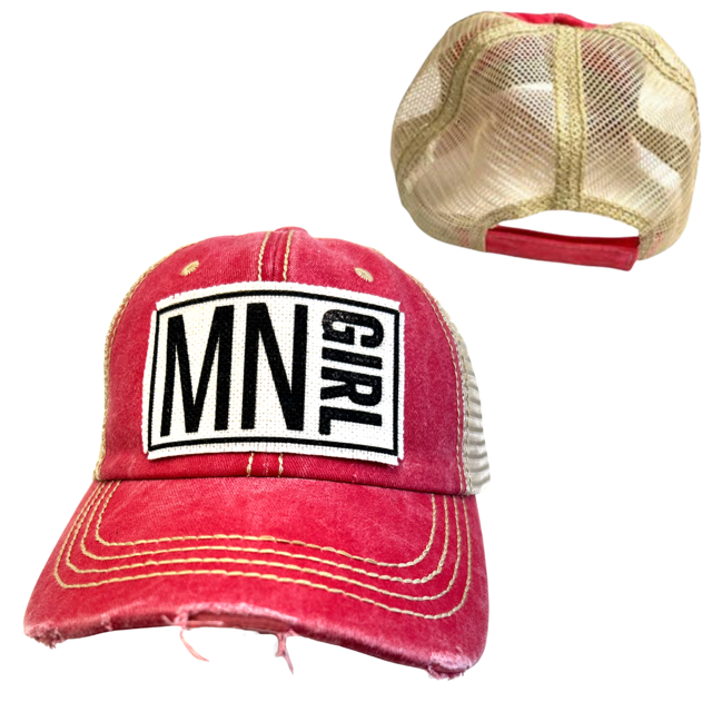 dkhandmade - Wholesale Trucker Hat - Women's - MINNESOTA GIRL HATS4