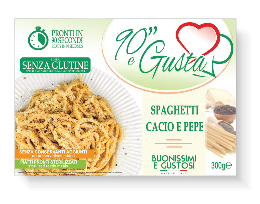 F.T.H. Food Technology Holding - Wholesale Pasta - Gluten-Free Spaghetti Cacio e Pepe - Classic Italian Pasta2