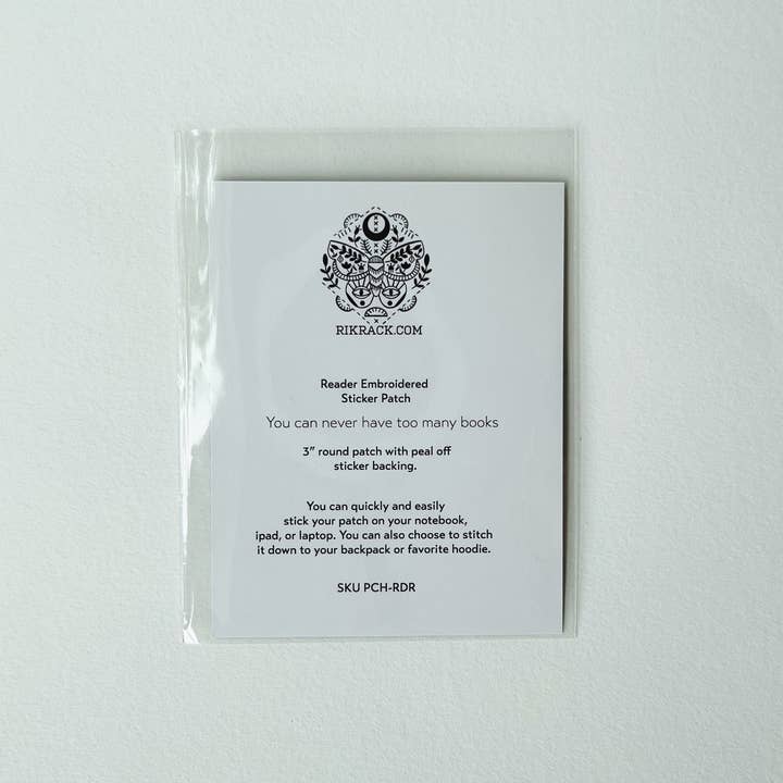 Rikrack - Wholesale Patch - Reader Embroidery Sticker Patch4
