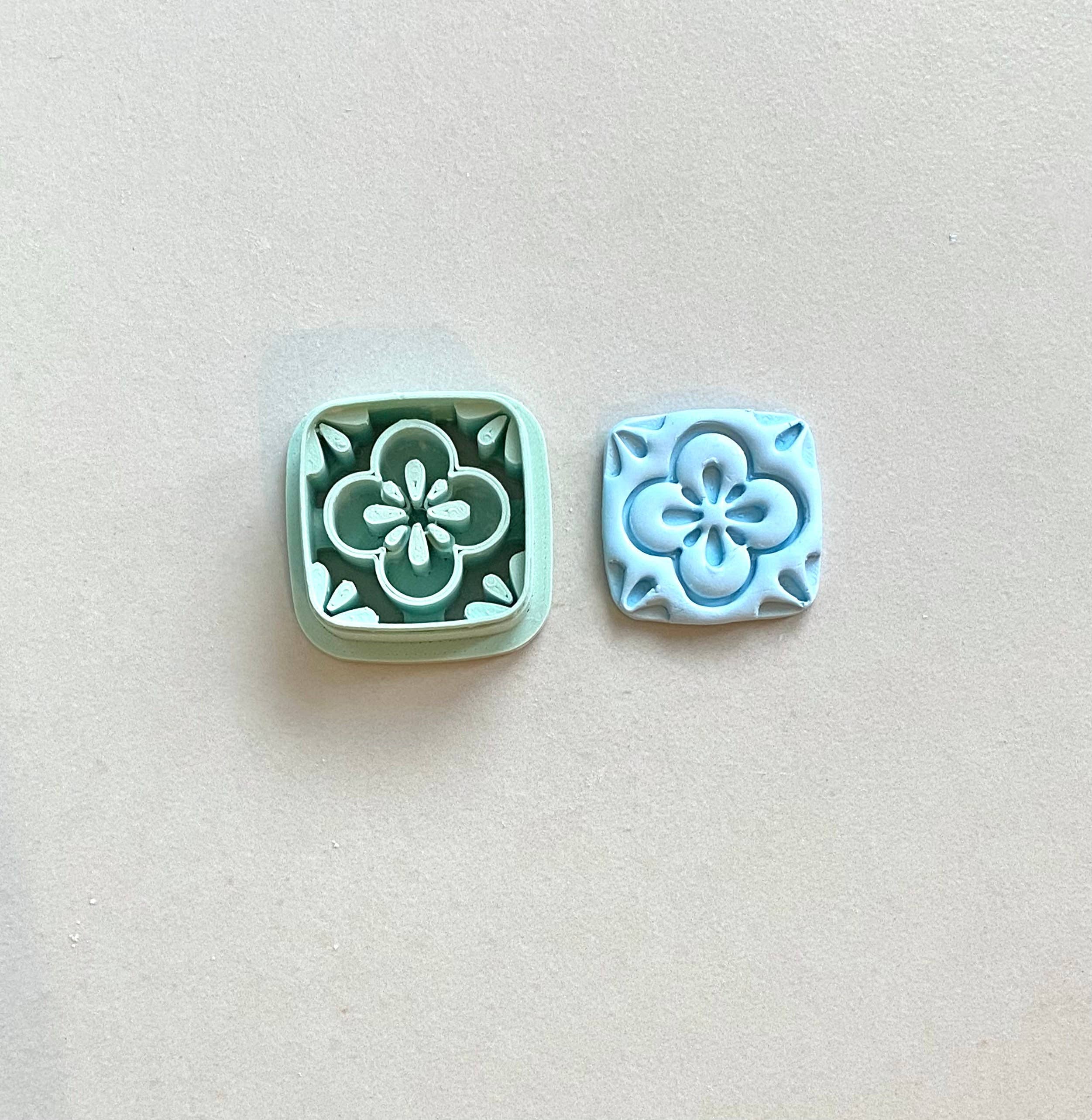 EllaRaeMouldsVinyls - Wholesale Craft Tool - Mediterranean Tile Clay Cutter