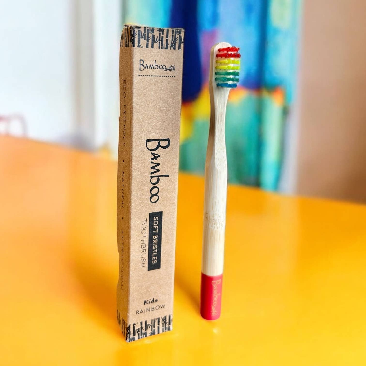 Bamboo Switch - Vente Brosse à Dents - Enfant et bébé - Brosse à dents en bambou pour enfants | Meilleure vente de cadeaux de Noël11