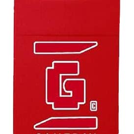 Red & White Lycra Sticker Wallet for wholesale by Gameday Global
