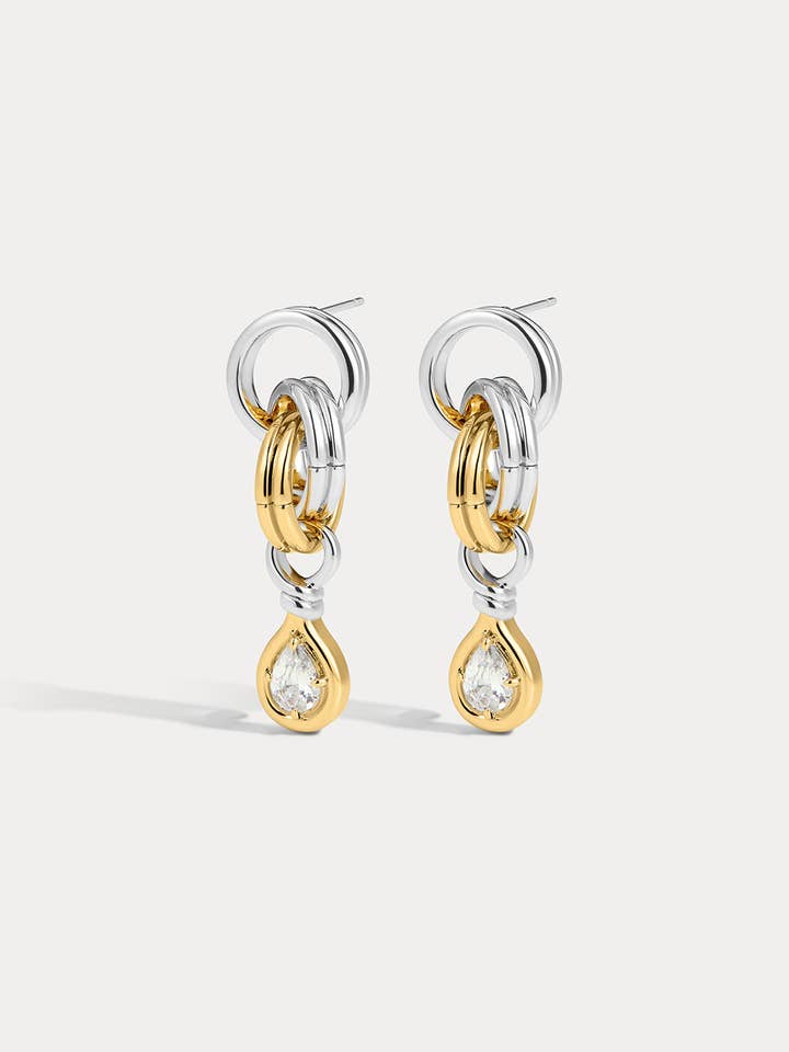 Les clous torsadés en pierre de Géorgie - Argent pour la vente par Luv AJ