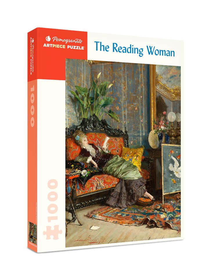 The Reading Woman 1000-Piece Jigsaw Puzzle for wholesale by Pomegranate