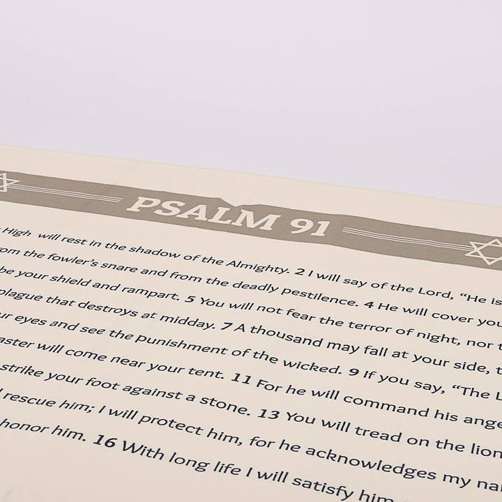 Swanson Christian Products - Wholesale Scarf - Unisex - Shawl Fashion Prayer - Psalm 913