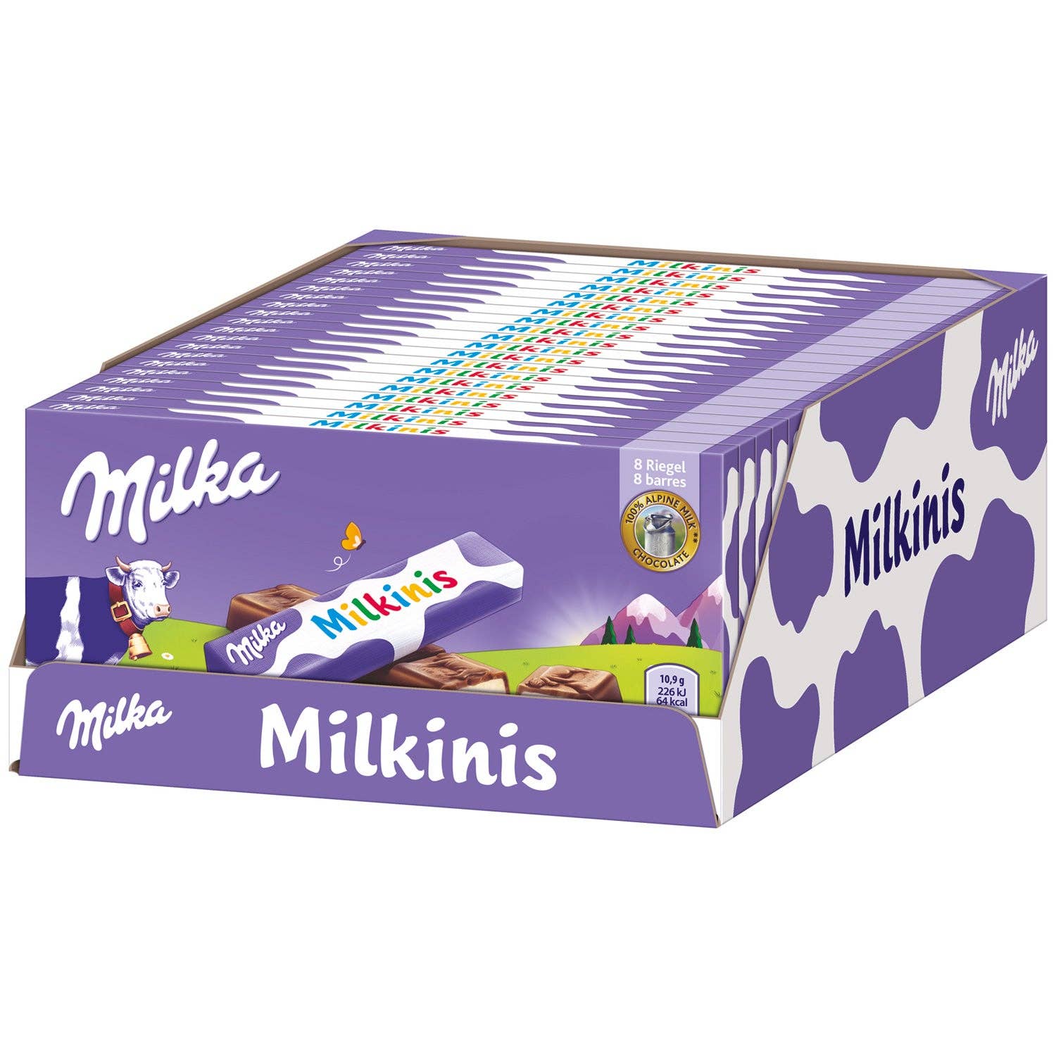 Global Bite Co - Wholesale Chocolate Bar - Milka Milkinis Choco Sticks (European)2