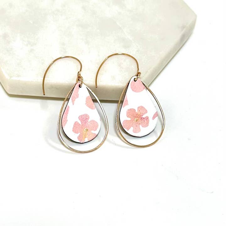 Gouttes d'aquarelle pour la vente par HEIR Leather Jewellery