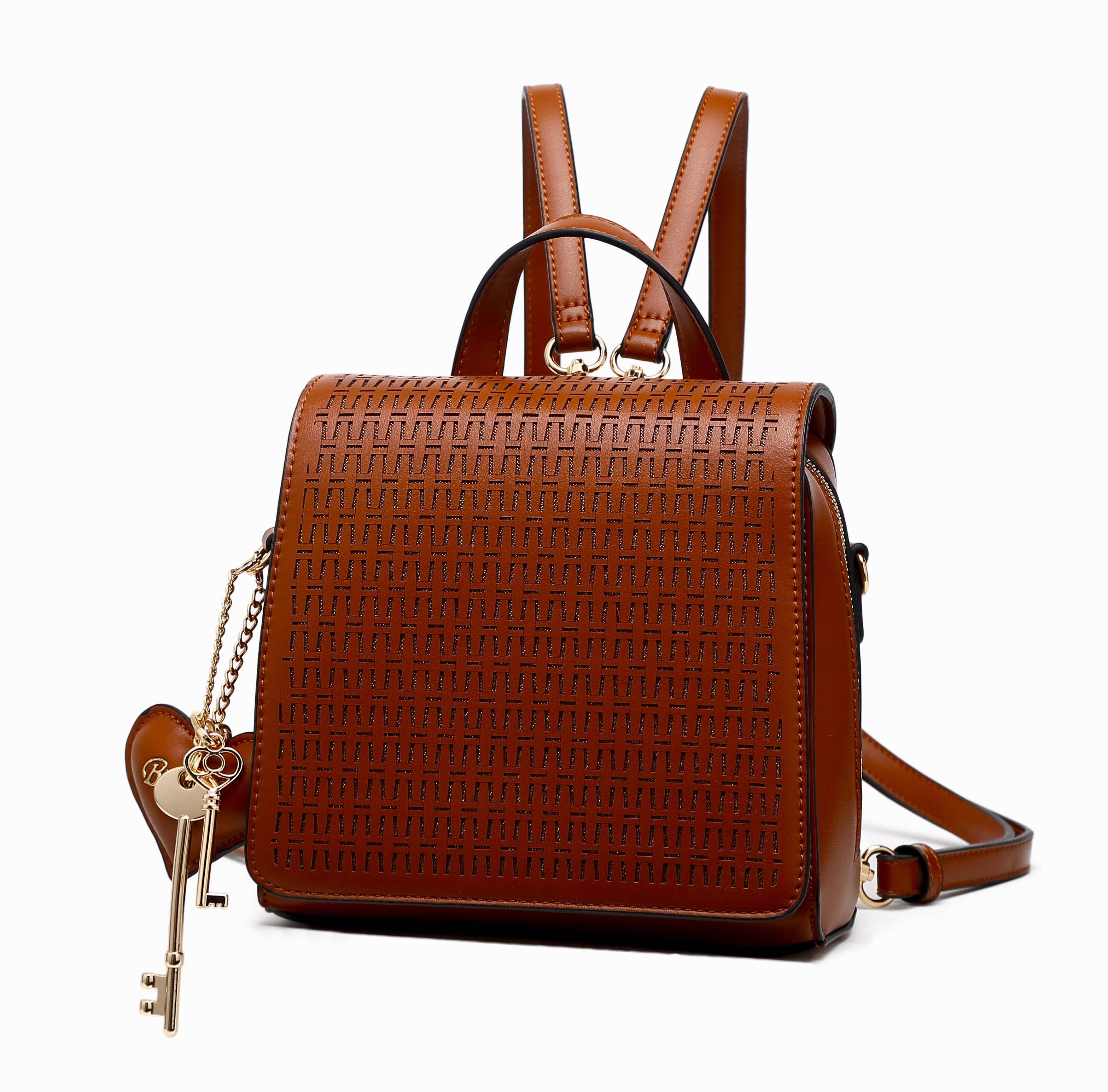 Brangio (Italy) Company Inc. - Wholesale Rugzak - Dames - Brangio Heart Key Mini Rugzak & Handtas2