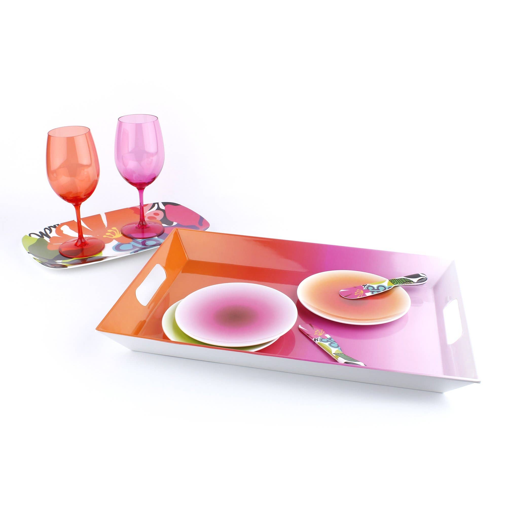 French Bull - Wholesale Appetizer Serveware - Ombré 7" Appetizer Plate - Set of 41