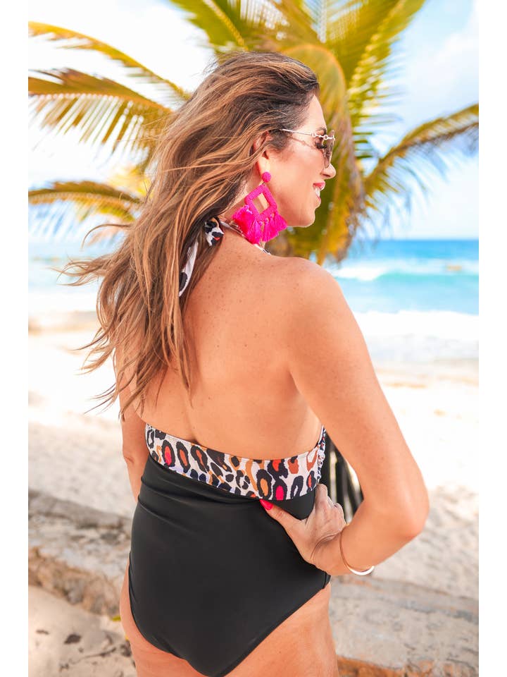 Jess Lea - Wholesale One Piece Swimsuit - Women's - Vacation Cove Halter Swimsuit6