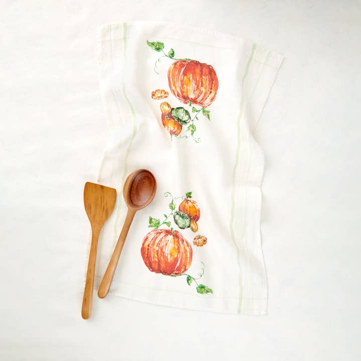 Darling Lemon - Wholesale Tea Towel - Pumpkins Kitchen Towel