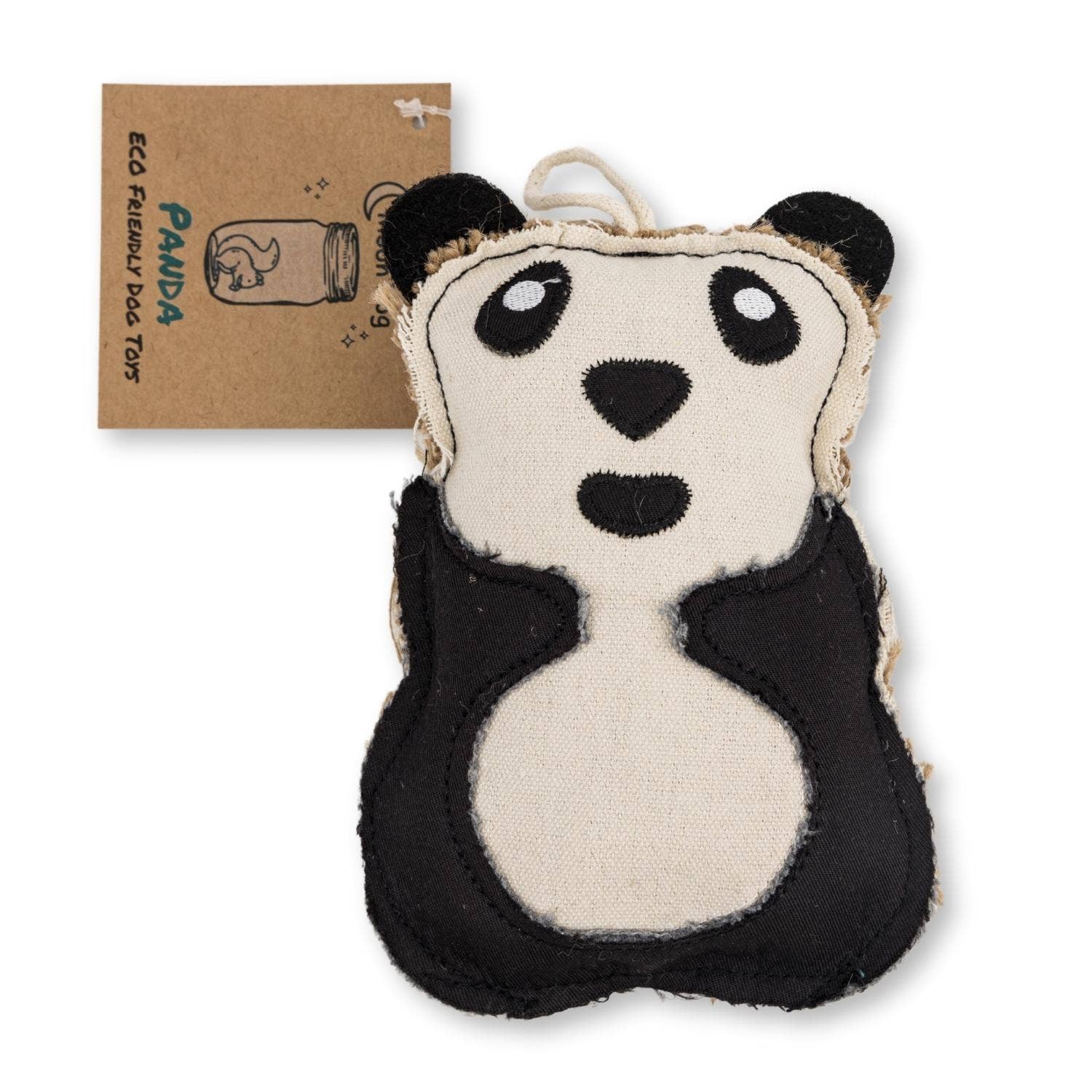 Jojo Modern Pets - Vente Jouet à mâcher – chien - Jouet à mâcher durable en toile et jute en forme de panda pour chiens1