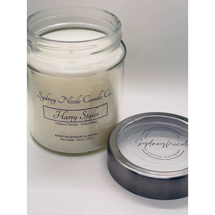 Sydney Nicole Candle Co. – wholesale Jar/filled candle – Harry Styles