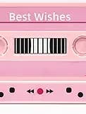 Pink Vintage Vibes Recordable Cassette Tape Greeting Card for wholesale by Pretty Attitude Clothing