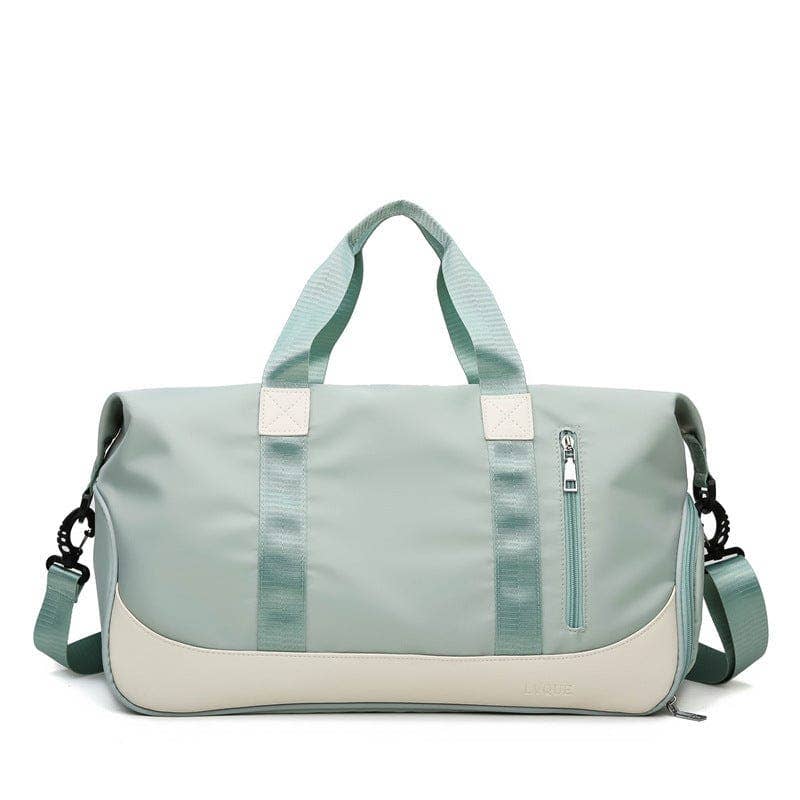 Active by Anna-Kaci - Wholesale Weekender Bag - Women's - Two Toned Duffle Gym Bag5