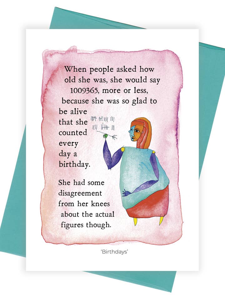 Fødselsdage (feminin) Kortpakke med 6 for engroshandel hos StoryPeople