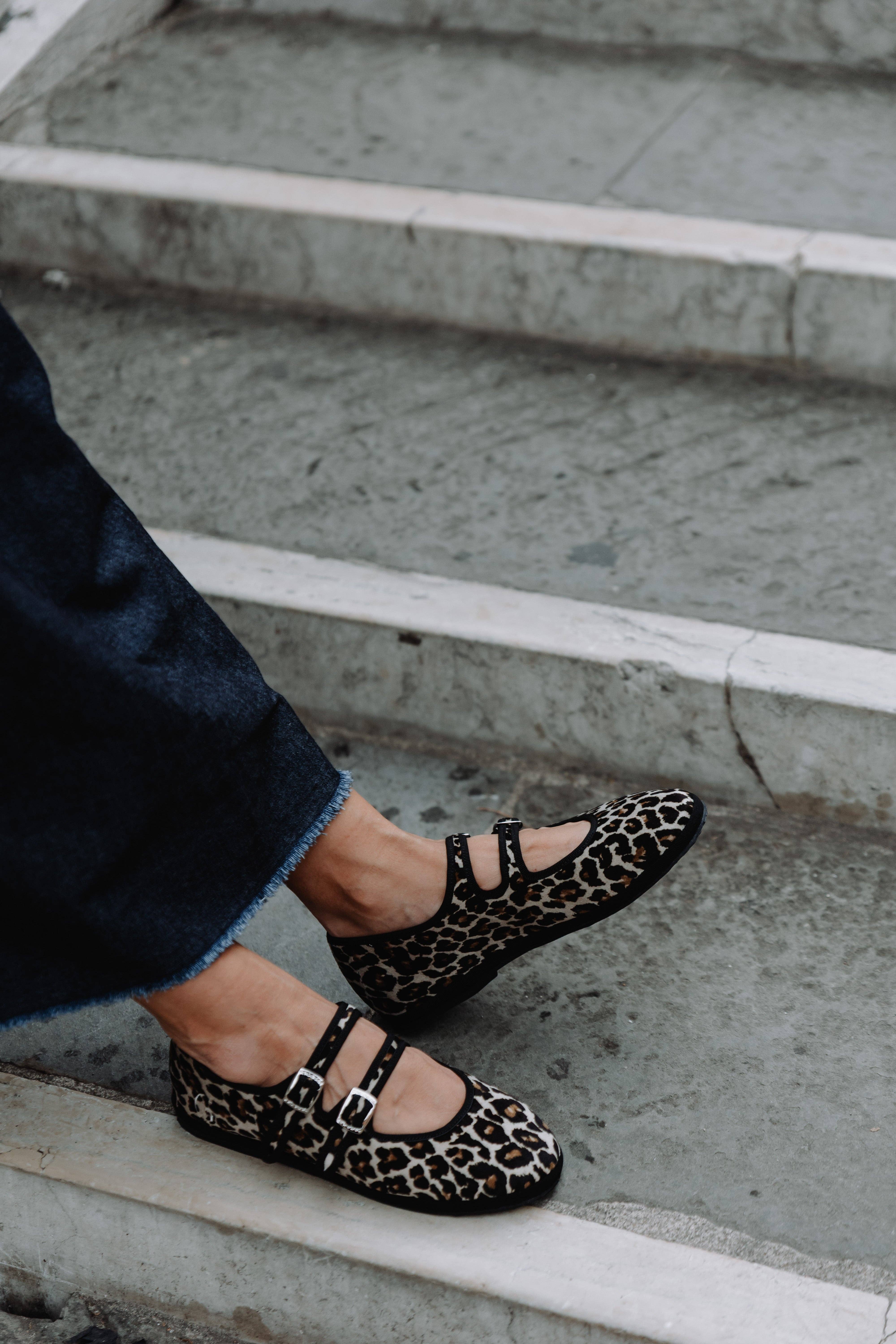 Gondolina Shoes - Wholesale Flats - Women's - Leopard print Mary Jane9