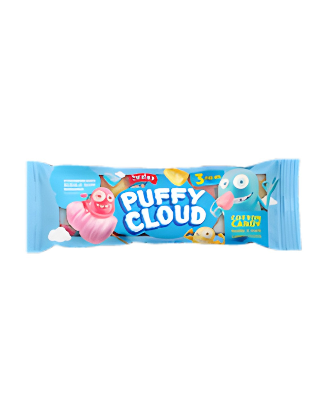 MENA Distribution – wholesale Cotton candy – Soho Snacks Cotton Candy Floss Strawberry, Bubble Gum & Banana – Multipack of 3 Pouches0