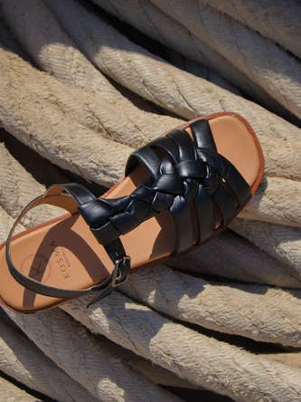 LLLIMPA Black - Sandália feminina | KOSMA Menorca por atacado de Kosma Menorca