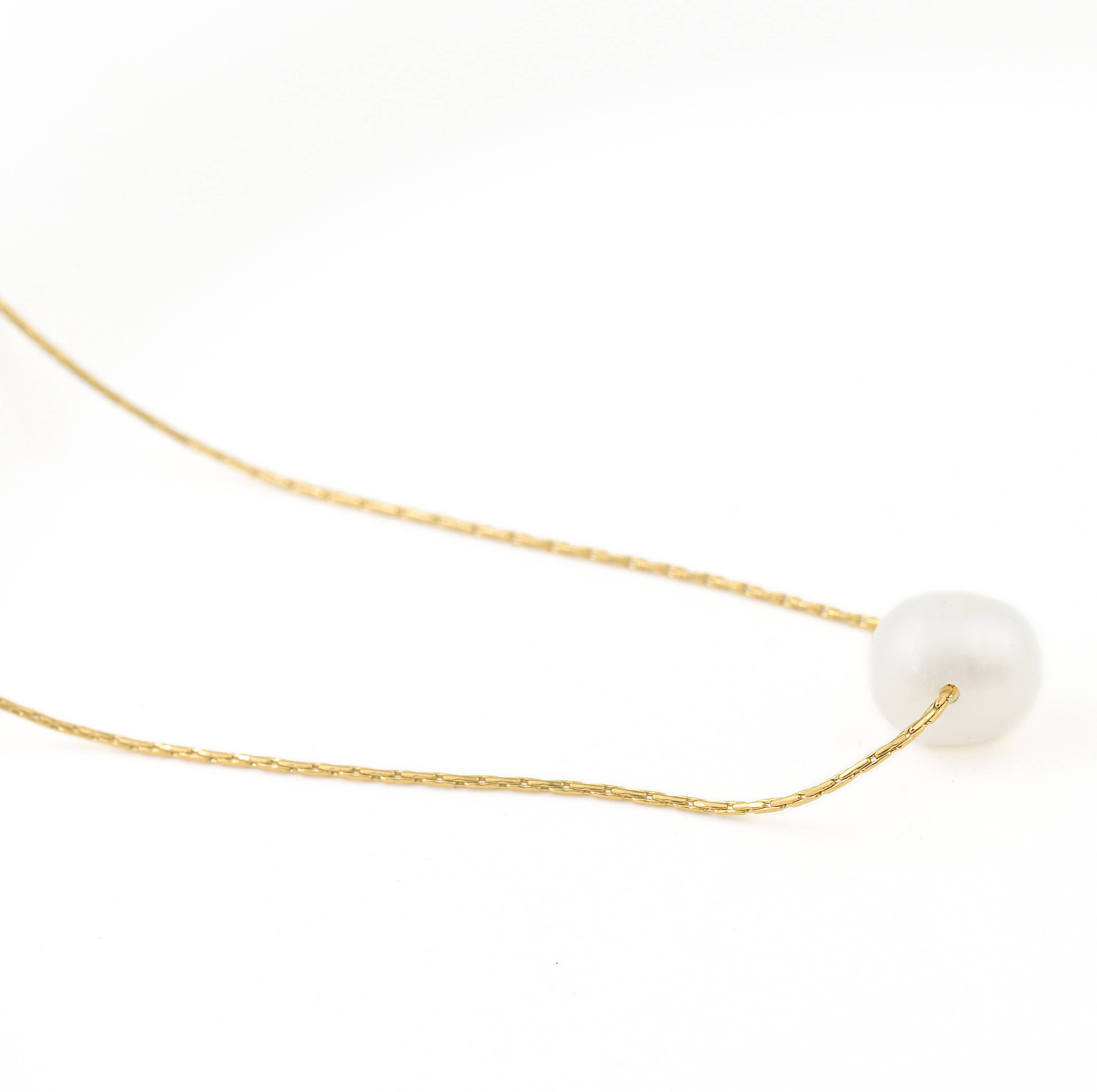 Blueyejewelry - Wholesale Beaded/Pearl Necklace - Gold Pearl Chain Necklaces - Waterproof Assorted Peal Chains3