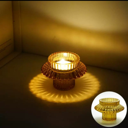 Sweet Home Deco - Vente Bougeoirs - Porte-bougies empilables pour bougies effilées et chauffe-plat13