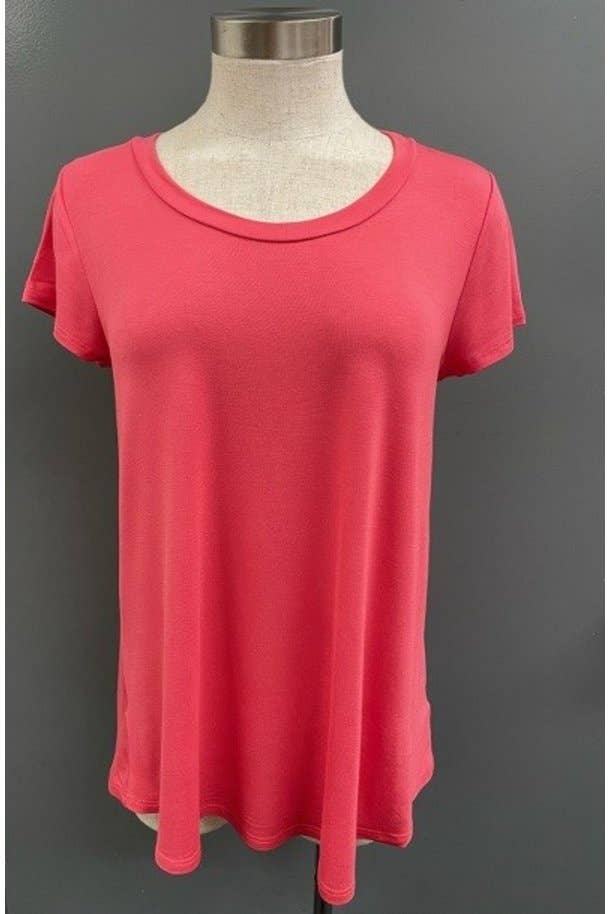 Chris & Carol Apparel – Engroshandel T-shirt – til kvinder – J413145T - Perfekt Solid Basic Tee21