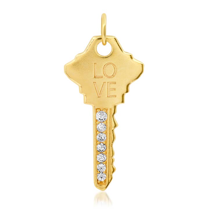 Love Key Charm for wholesale by Tai Jewelry