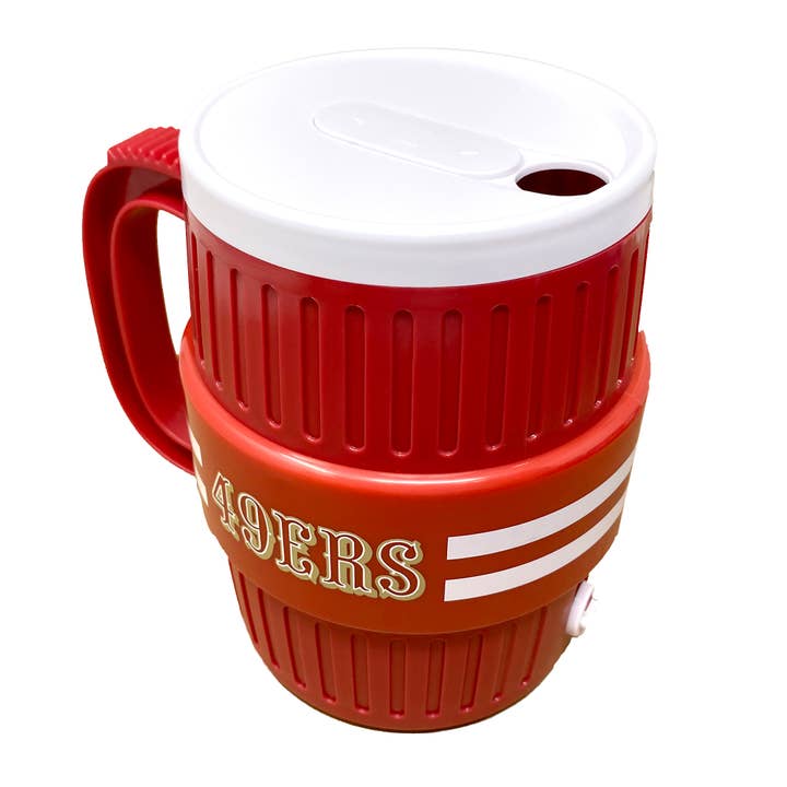 Party Animal, Inc. - Wholesale Insulated Mug/Tumbler - San Francisco 49ers Water Cooler Mug