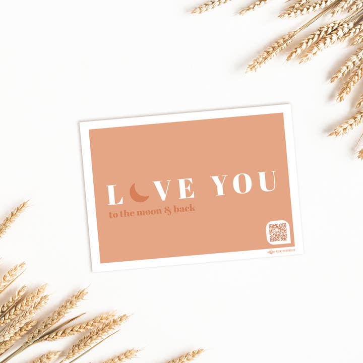 Lyd plakat - LOVE samling for engroshandel hos PRINT YOUR VOICE