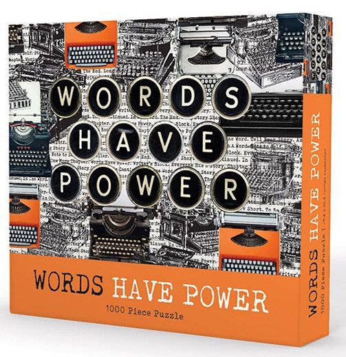 Gibbs Smith - Wholesale Puzzle - Adult - Words Have Power Puzzle