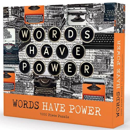 Gibbs Smith - Wholesale Puzzle - Adult - Words Have Power Puzzle