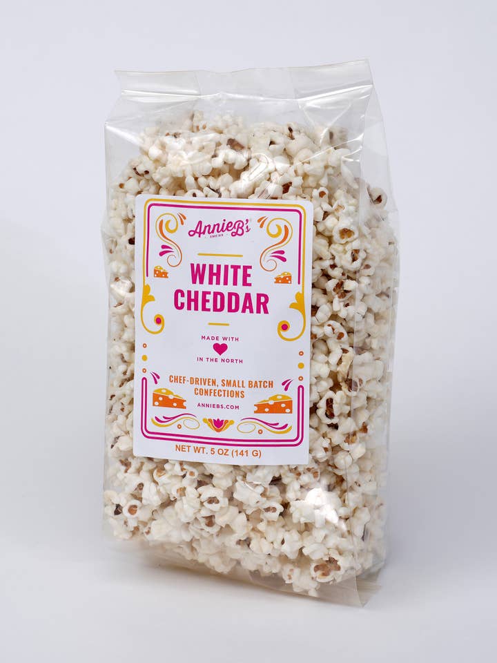 White Cheddar Popcorn - 5oz for wholesale by Annie B's