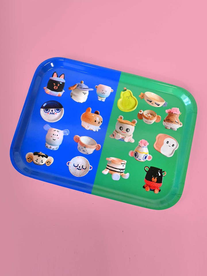 "Ceramic Party" Catch-all tray for wholesale by Natali Koromoto
