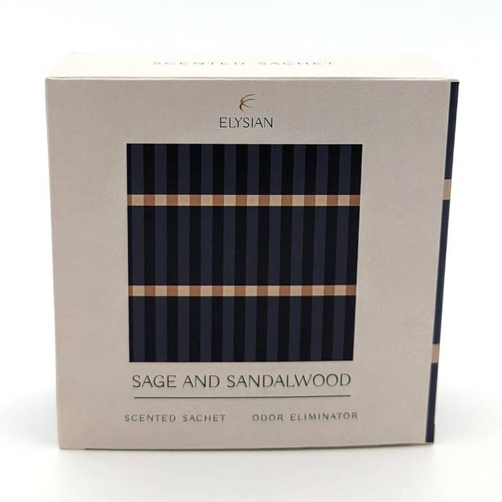 Elysian Scented Sachet - Set Of 4 Sage & Sandalwood for wholesale by Robert Frederick Ltd