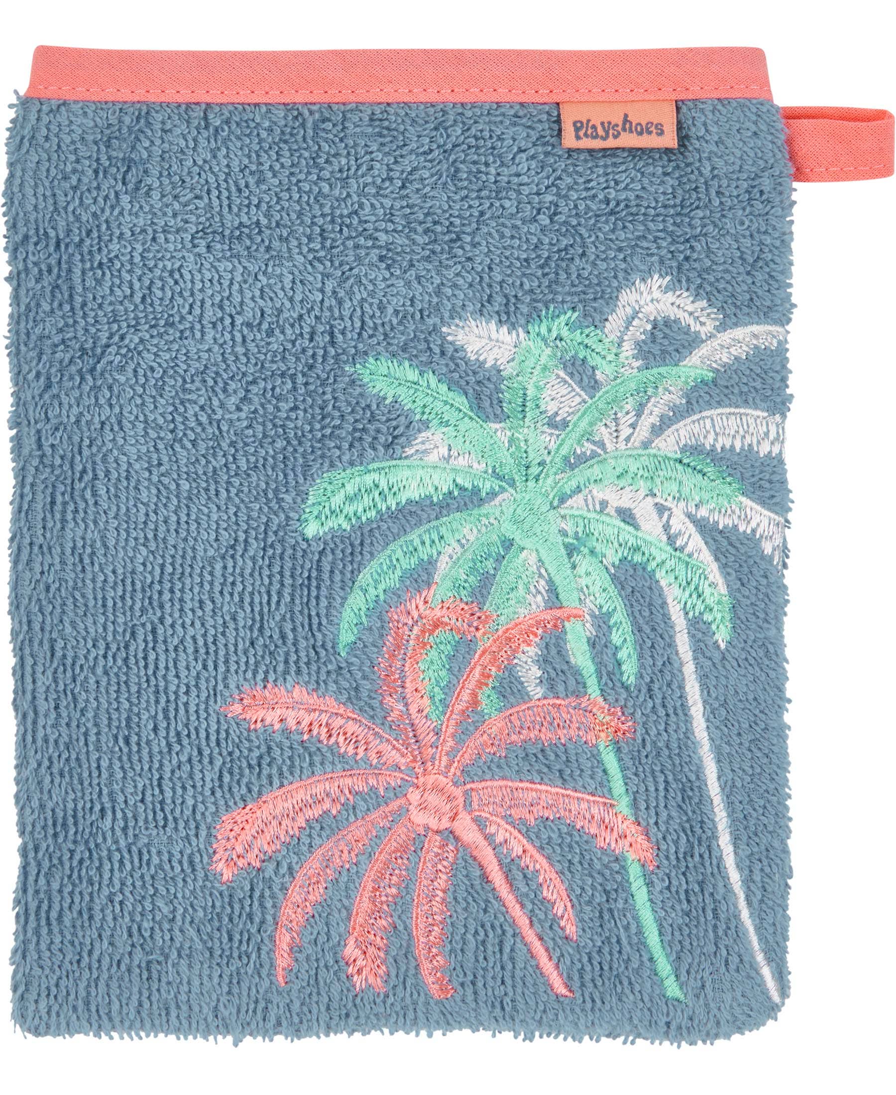 blue Palm Terry Cloth Wash Glove for wholesale on Faire0