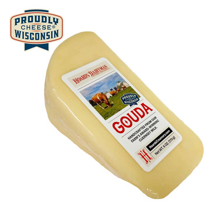 Hoard’s Dairyman Farm Creamery - Wholesale Cheese - Gouda - 12/6oz Retail Cuts