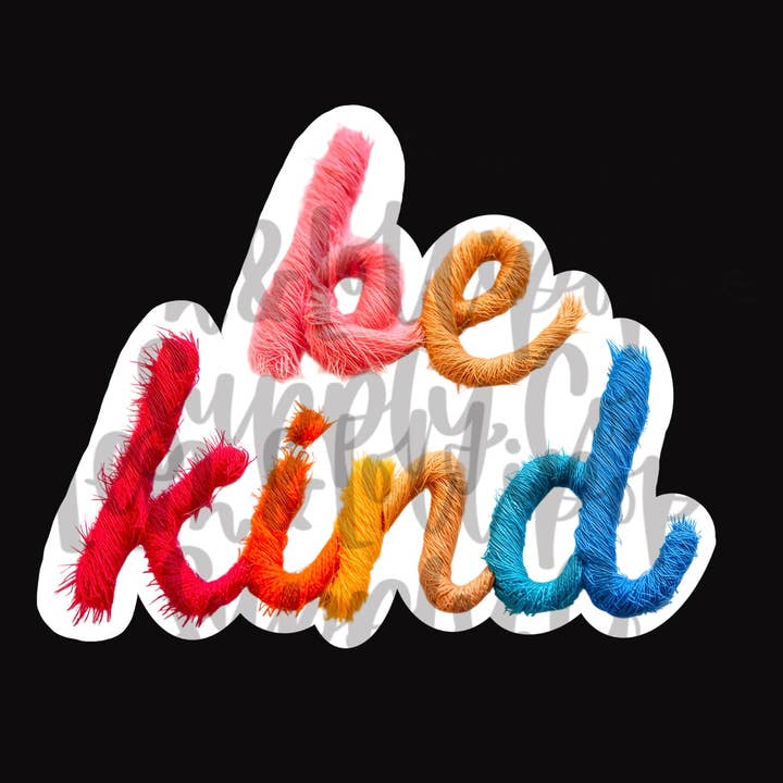 Be kind sticker for wholesale by Lem&Lollipops Supply Co. LLC